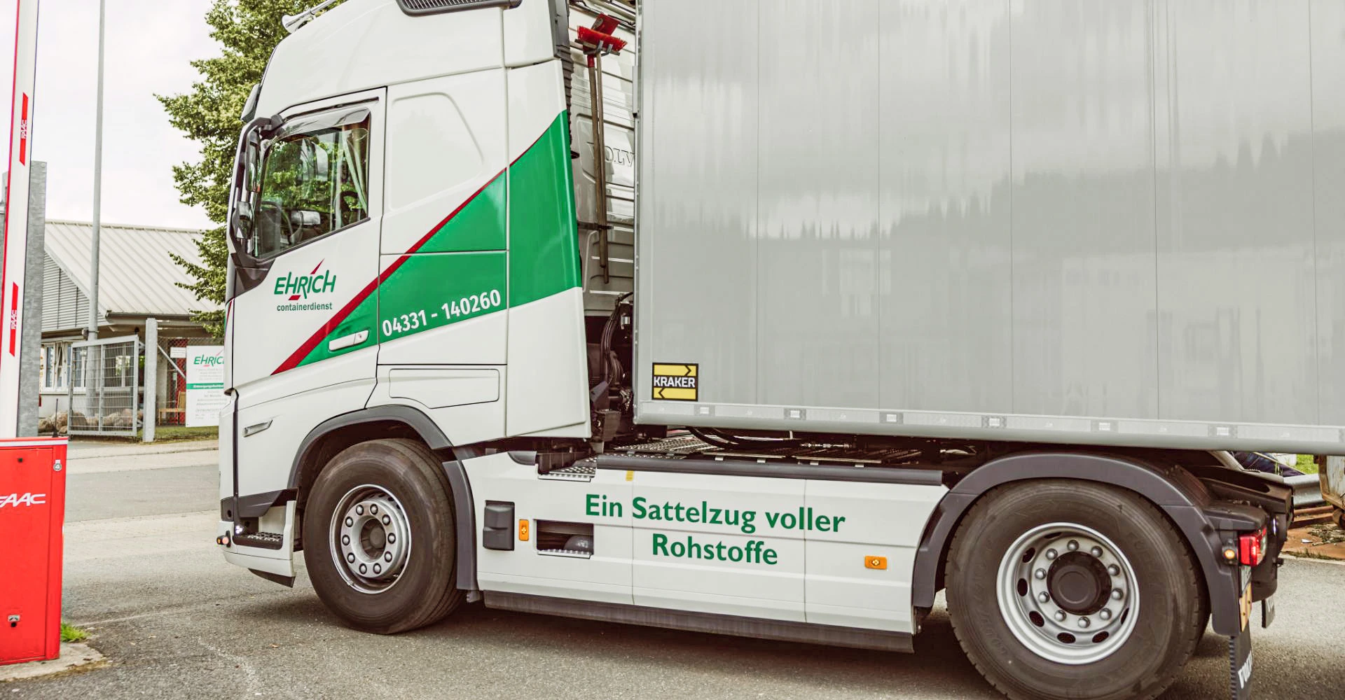 Nahaufnahme eines LKWs