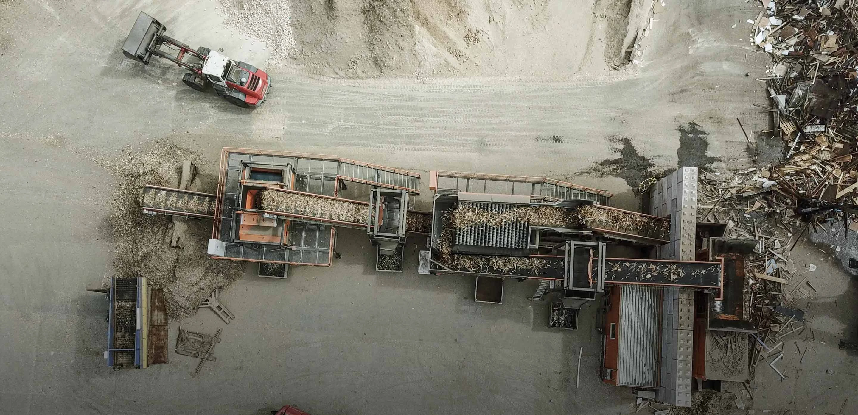 Werkhof Luftaufnahme